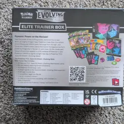 Pokemon TCG Evolving Skies Elite Trainer Box English 65 Cards 2021 - Image 2