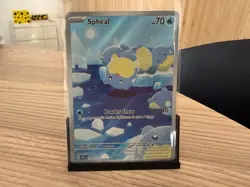Spheal Surging Sparks 199/191 Illustration Rare Pokemon TCG Holo 2024 NM card - Image 1