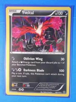 Yveltal 65/114 Pokemon card XY Steam Siege holo rare NM - Image 1