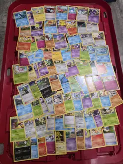 Pokemon TCG Bulk Card Lot of (500+), XY Evoultions Set LP-NM With Duplicates - Image 1