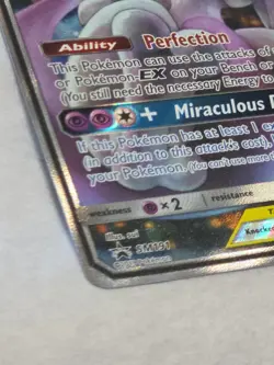 Mewtwo & Mew GX SM191 Black Star Promo NM HP 270 Illus SUI Card To Get Graded - Image 5