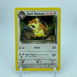 Pokemon Card 51/82 | Dark Raticate | Team Rocket TCG - Image 1