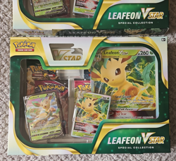 Pokemon TCG Leafeon v Star Special Collection Box New Sealed X2 - Image 2