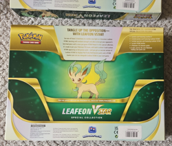 Pokemon TCG Leafeon v Star Special Collection Box New Sealed X2 - Image 5