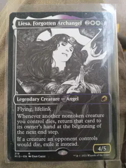 1x MTG Liesa, Forgotten Archangel (Showcase) - Innistrad: Midnight Hunt (MID) - Image 1