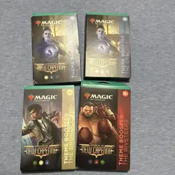 Magic The Gathering Streets Of New Capenna Theme 4 Boosters - Image 1
