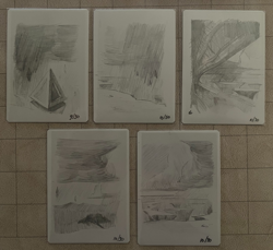 MTG Zendikar Expedition "Battle Lands" Artist Proof Set Titus Lunter Sketched - Image 2