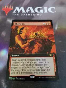Mtg. Chef's Kiss. Foil Extended Art. Modern Horizons 2. Pack Fresh - Image 1