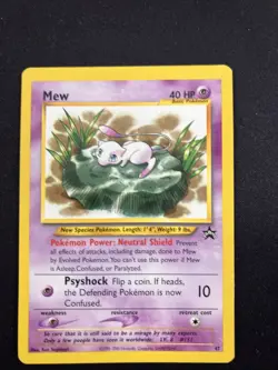 Pokemon Wizards - Mew - 47 - Black Star Promo Card NM - Image 1