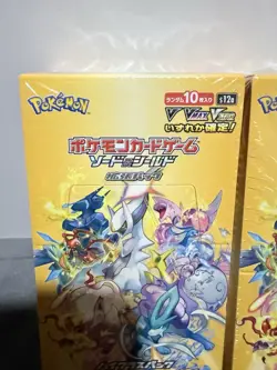 Lot (2) Japanese Pokemon Booster Boxes Sword & Shield Vstar Universe S12a Sealed - Image 5