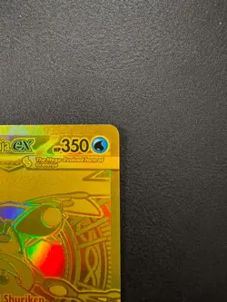 Pokemon TCG: Mega Greninja EX 122/086 - ME: Chaos Rising Mega Hyper Rare NM-M - Image 3