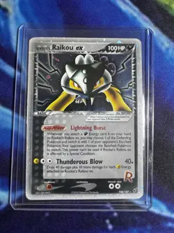 Rocket's Raikou ex - 108/107 - Secret Rare Holo ex Deoxys - Pokemon LP/MP - Image 1