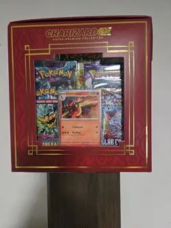 Pokemon TCG Charizard EX Super Premium Collection Figure Box SEALED & UNOPENED!! - Image 3