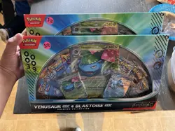 2 Pokemon TCG Venusaur Ex & Blastoise Ex Premium Collection Gamestop Exclusive - Image 2