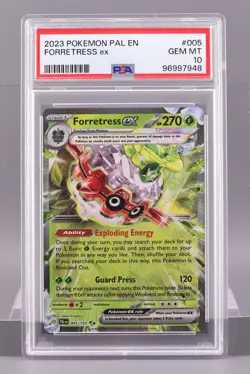 Forretress EX 2023 Pokemon Pal EN-Paldea Evolved #005 PSA 10 - Image 1