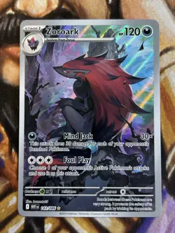 Zoroark 143/086 IR Pokemon White Flare Full Art English Holo - Pack Fresh NM 🔥 - Image 1