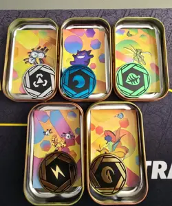 Pokemon TCG Scarlet & Violet 151 Costco 5 Pack Mini Tins Bundle - Image 2