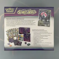 SV Scarlet & Violet (Miraidon) POKEMON CENTER ETB Elite Trainer Box SEALED - Image 2