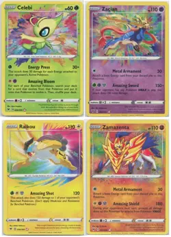 Pokemon Amazing Rare Cards Bundle Vivid Voltage NM - Image 1