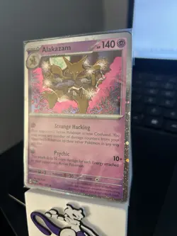 🔮 Pokemon Alakazam 082/167 SEALED Cosmos Holo Blister Exclusive TCG Card 🔮 - Image 1