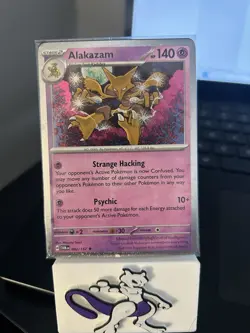 🔮 Pokemon Alakazam 082/167 SEALED Cosmos Holo Blister Exclusive TCG Card 🔮 - Image 2