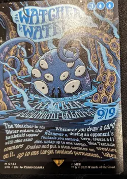 The Watcher in the Water (Borderless Poster) Universes Beyond: the Lord of... - Image 1