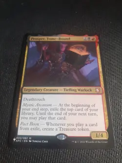 Prosper, Tome-Bound [Commander: Adventures Forgotten Realms] MTG #002 NM Mythic - Image 1