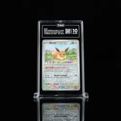 Eevee Pokemon Day 074/131 Prismatic Evolutions Stamped Promo English TAG 10! - Image 1