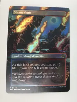 Steam Vents (Borderless) Lorwyn Eclipsed Foil - Image 2