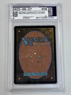 MTG - Demonic Tutor - Commander Masters 2023 - Showcase Borderless Foil - PSA 9 - Image 2