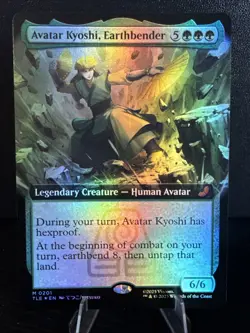 Avatar Kyoshi, Earthbender (Extended Art) Avatar: The Last Airbender Foil - Image 1