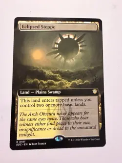 Eclipsed Steppe (Extended Art) ✅Secrets of Strixhaven ✅ Magic (mtg) - Image 1