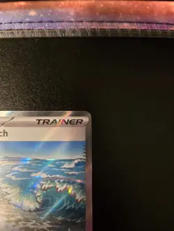 Surfing Beach 114/086 Full Art Chaos Rising Pokemon TCG NM - Image 4