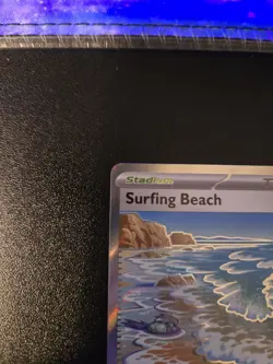 Surfing Beach 114/086 Full Art Chaos Rising Pokemon TCG NM - Image 5