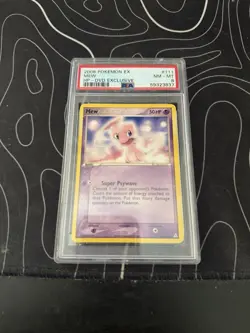 2006 Pokemon TCG Mew DVD Promo 111/110 #111 PSA 8 NM-MT English - Image 1