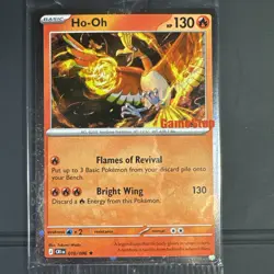 Pokemon TCG Ho-Oh 010/086 Chaos Rising GAMESTOP Promo Holo English 2026 SEALED - Image 2