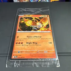 Pokemon TCG Ho-Oh 010/086 Chaos Rising GAMESTOP Promo Holo English 2026 SEALED - Image 3