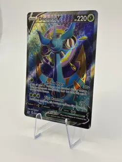 Pokemon TCG - Dhelmise V 186/202 Sword & Shield Base Set - Ultra Rare NM - Image 2