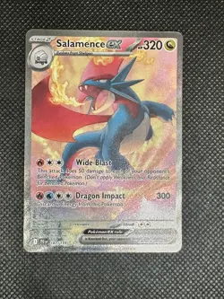 2025 Pokemon Journey Together Salamence ex #187/159 - Image 4