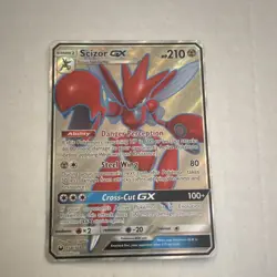 The Pokemon Company Scizor GX 158/168 Celestial Storm Full Art Holo 210 HP EN - Image 1