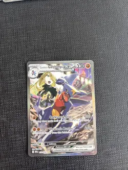 Pokemon TCG Cynthia’s Garchomp EX 232/182 Destined Rivals Mint Condition - Image 1