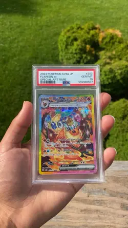 Pokemon SV8a Terastal Festival Flareon EX 202/187 SAR Holo JP PSA 10 - Image 1