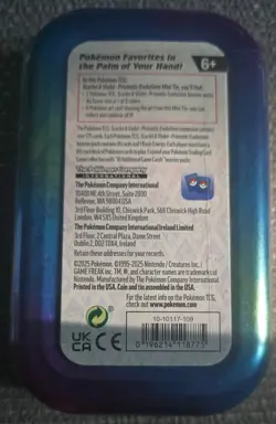 Pokemon TCG Prismatic Evolutions Sealed Mini Tin Sylveon Brand New, 2 x Boosters - Image 2