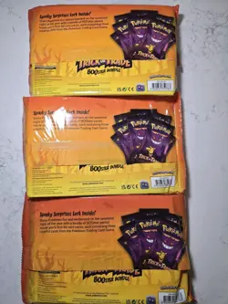 Nintendo Pokemon TCG BOOster Gengar Trick Or Trade Bundle 40 Packs - LOT OF 3 820650850783 - Image 2