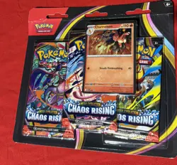 Pokemon TCG: Chaos Rising 3-Pack Blister - Charmeleon - Image 1