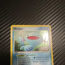 Pokemon Company Wooper 81/109 Team Rocket Returns Reverse Holo Common EN 50 HP - Image 3