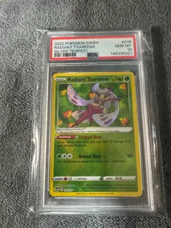Pokemon 2022 Radiant Tsareena 016/195 Silver Tempest GEM MINT PSA 10 - Image 1