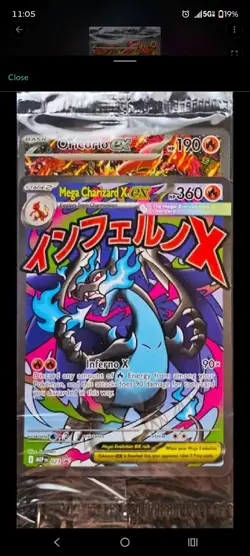 Mega Charizard X ex 023 Me: Mega Evolution Promo Holo & Oricirio promo (SEALED)! - Image 1