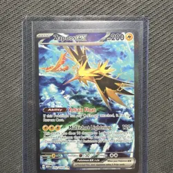 Zapdos EX 202/165 Scarlet & Violet 151 Special Illustration Rare NM/Mint - Image 1