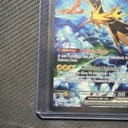Zapdos EX 202/165 Scarlet & Violet 151 Special Illustration Rare NM/Mint - Image 4